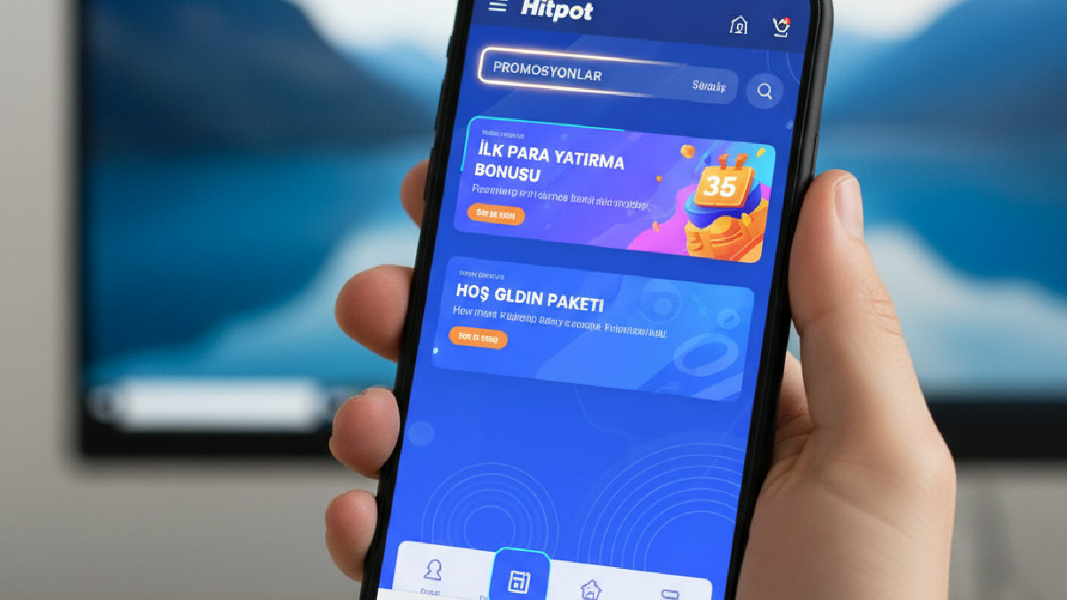 Hitpot mobil üzerinden üyelik kampanyası fırsatları her an erişilebilir durumda.