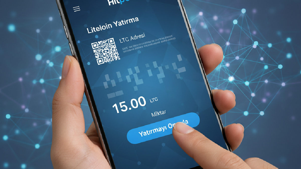 Hitpot mobil uygulamasından kolayca Litecoin yatırma adımları